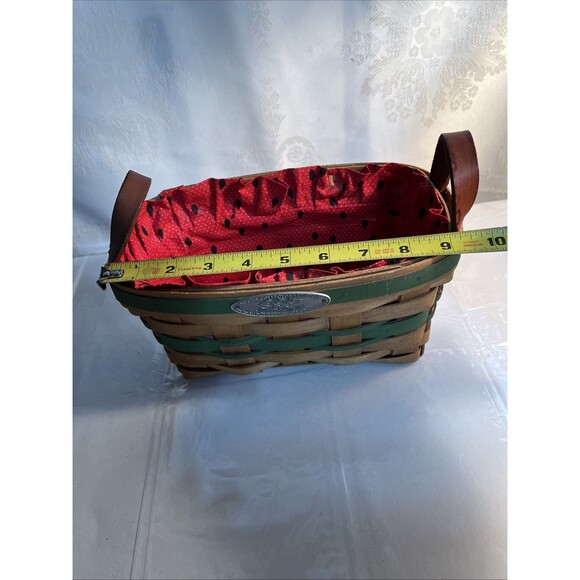 Handmade Basket Gerald E. Henn Workshops Mother's Day 1993 Special Collectors Ed - Picture 7 of 11